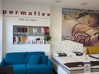 punto vendita Permaflex Roma Store Preneste negozio materassi Roma divani